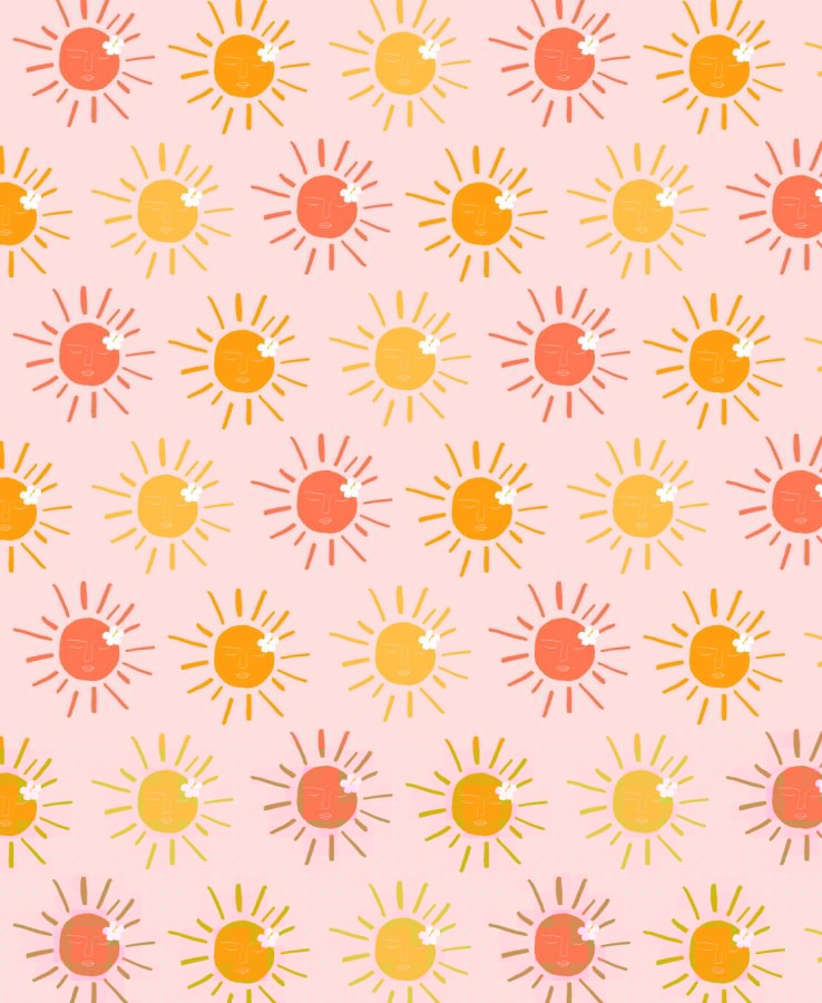 Sun with Flower