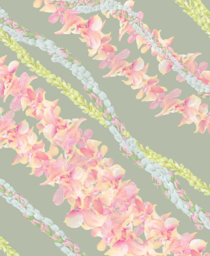 Sweet Orchid Mixed Lei