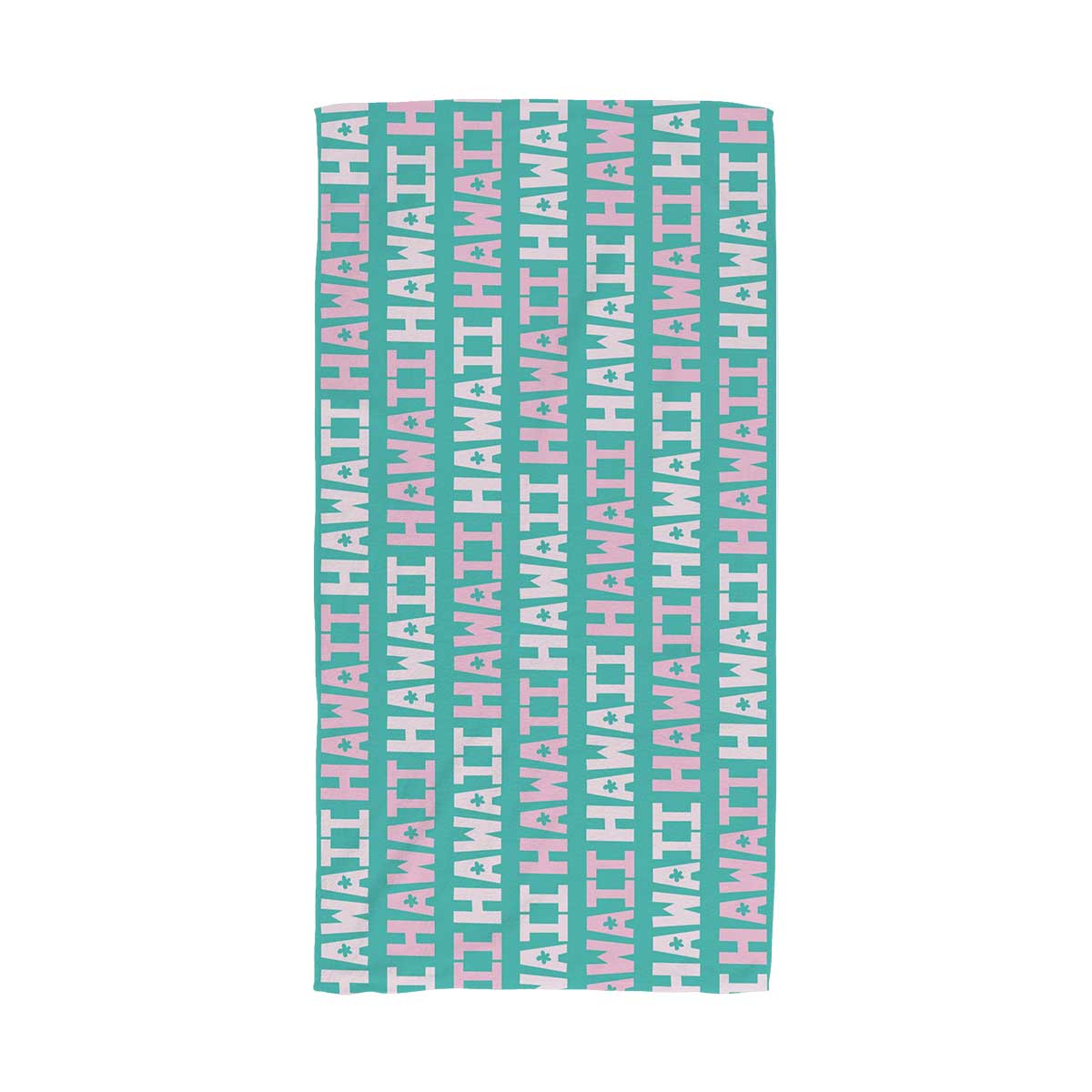 Hawaii Flower Cut Beach Towel