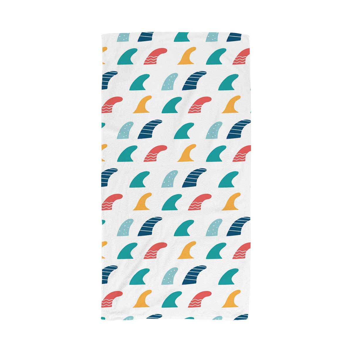 Surfboard Fins Beach Towel