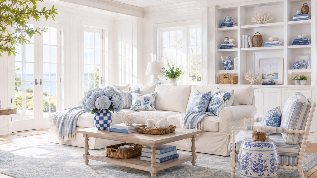 20 Coastal Living Room Ideas for a Relaxed Home