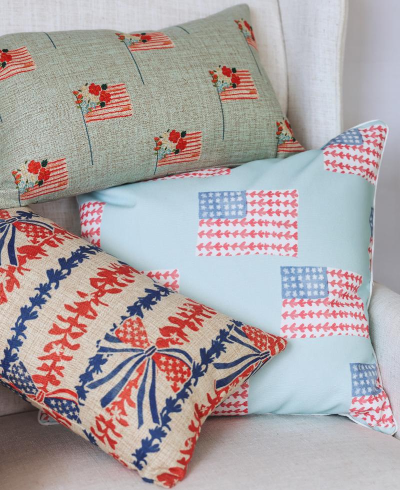 4th of July Pillow Covers