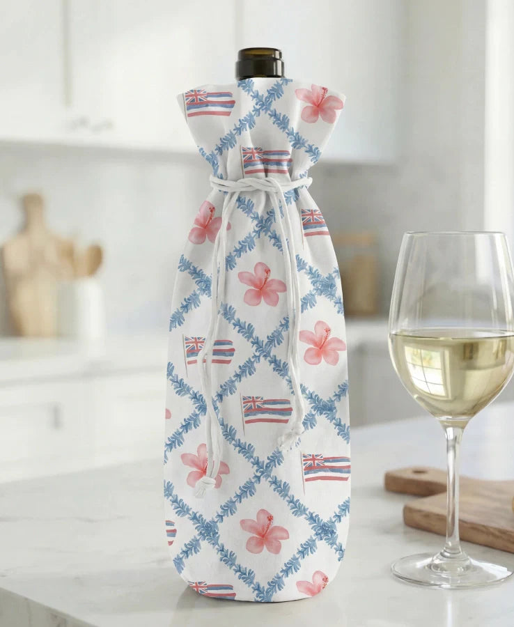 4th of July Wine Bottle Bags