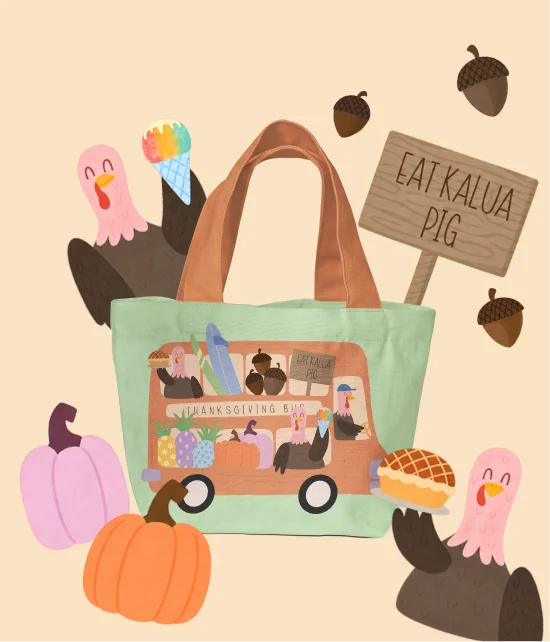 Keiki Thanksgiving Totes