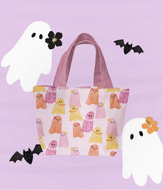 Keiki Halloween Totes