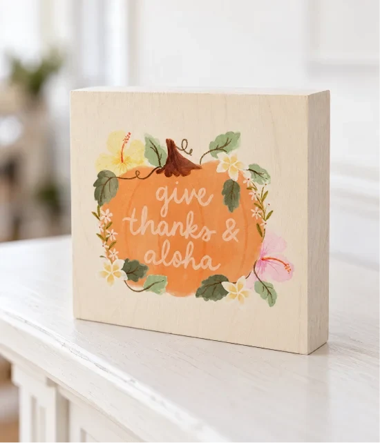Thanksgiving Plaque