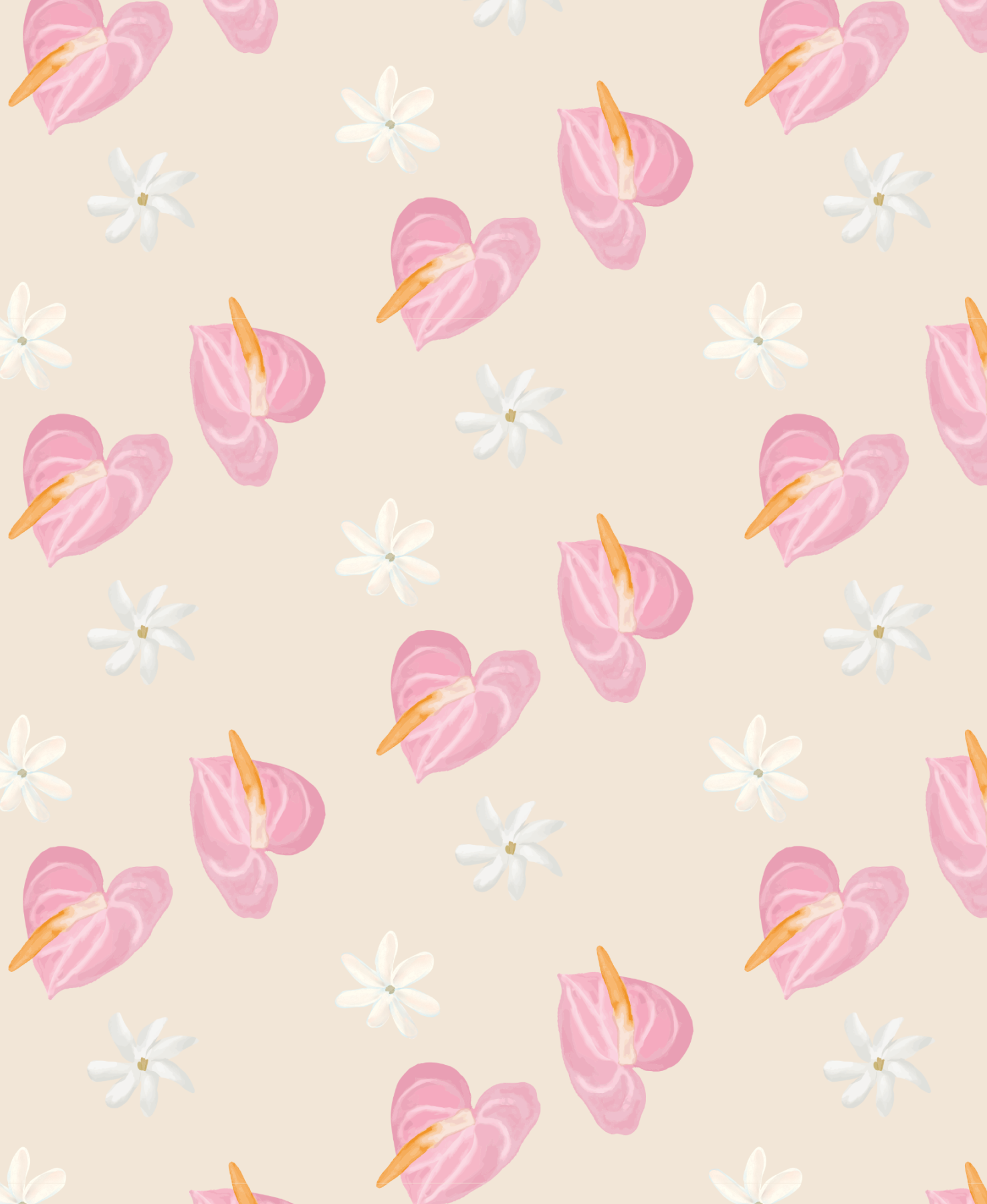 Lulu Lei - Anthuriums Bloom