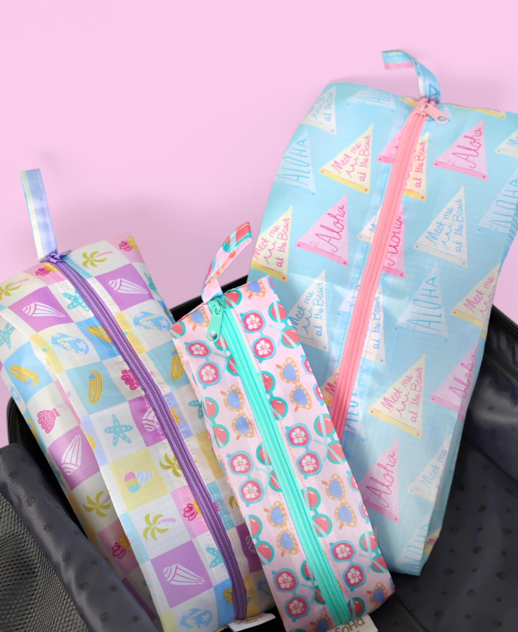 Keiki 3D Zip Pouch Sets