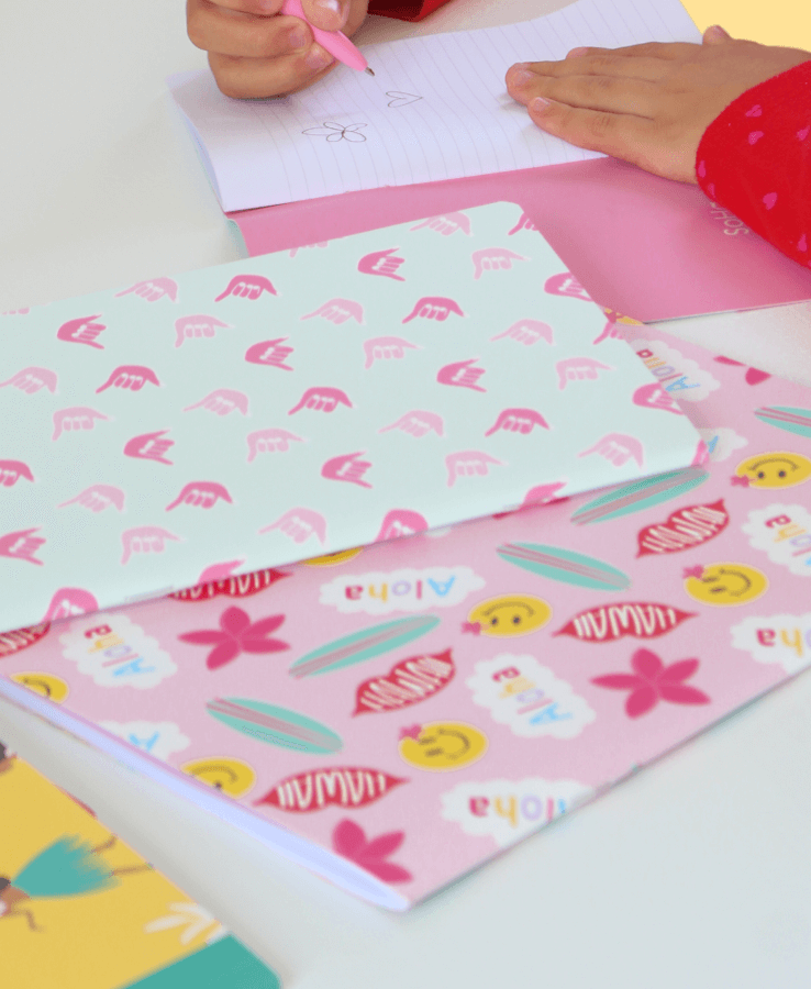 Keiki Saddle Stitch Notebooks