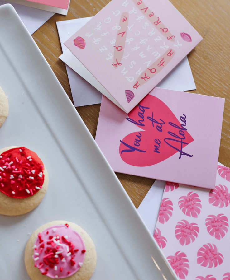 Keiki Valentine's Cards
