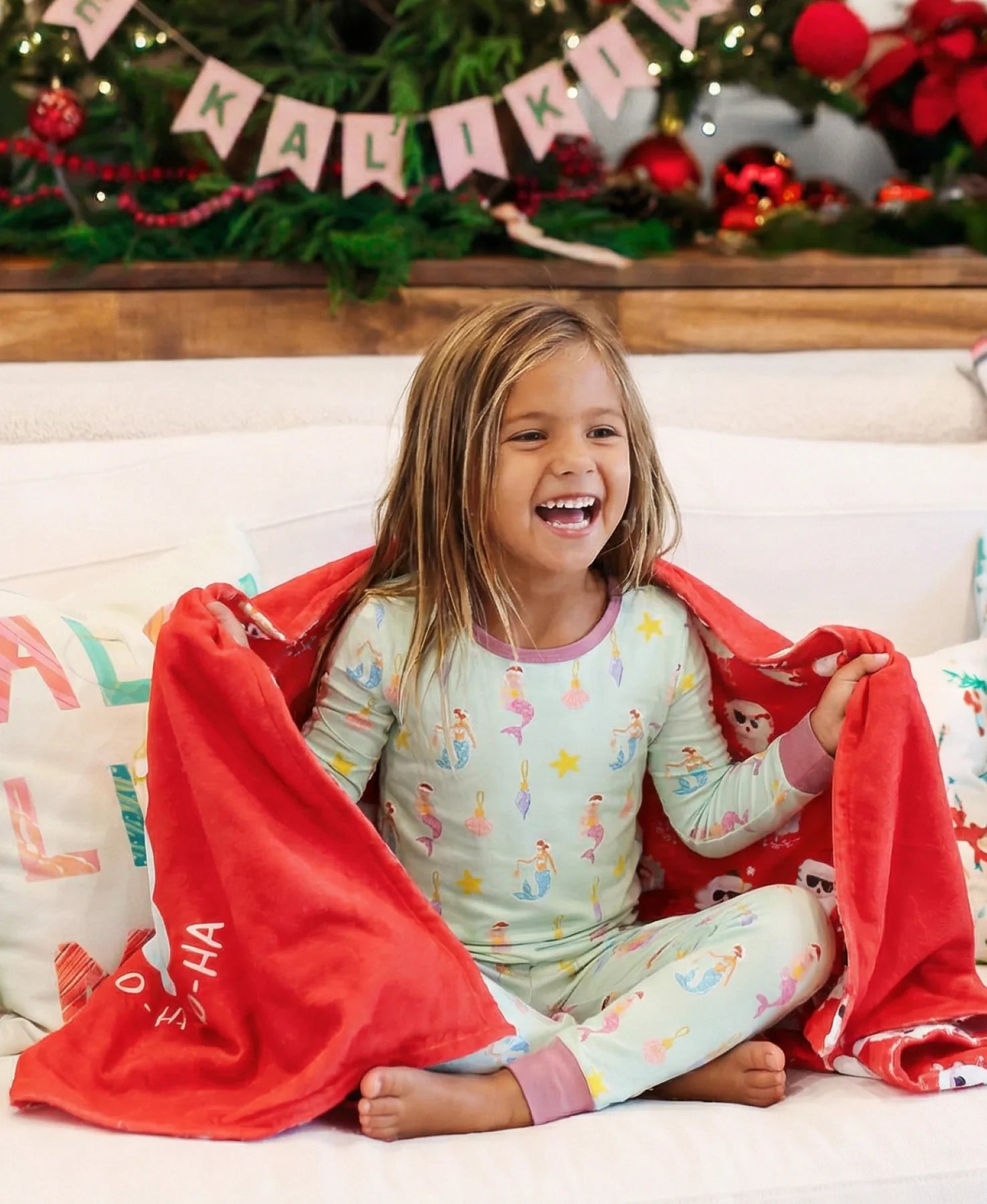 Keiki Christmas Fleece Blankets
