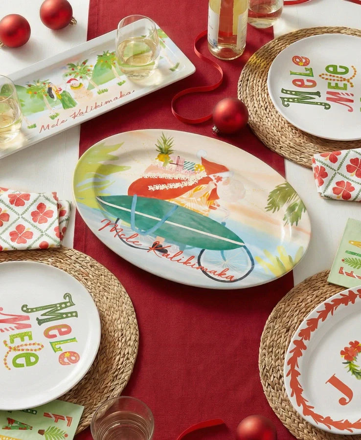 Christmas Melamine Plate