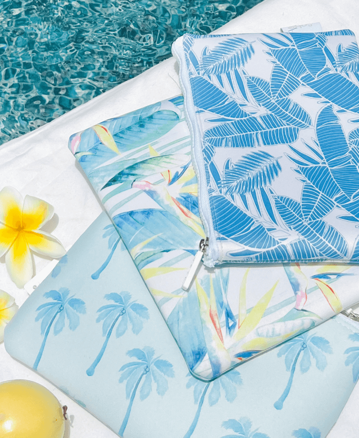 Neoprene Zipper Pouches