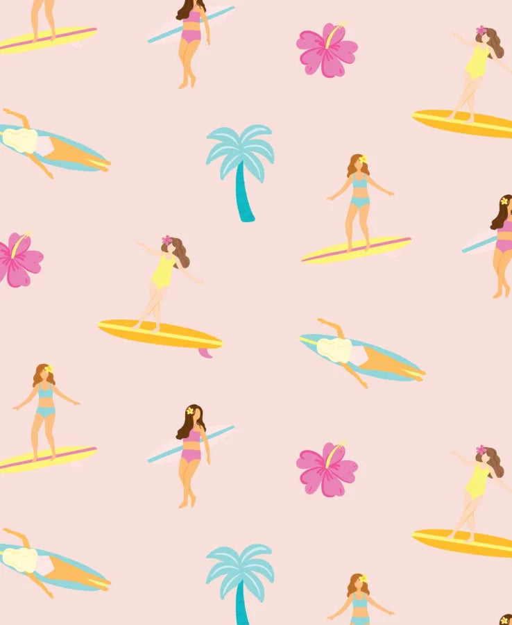 Surf Sisters Light Pink