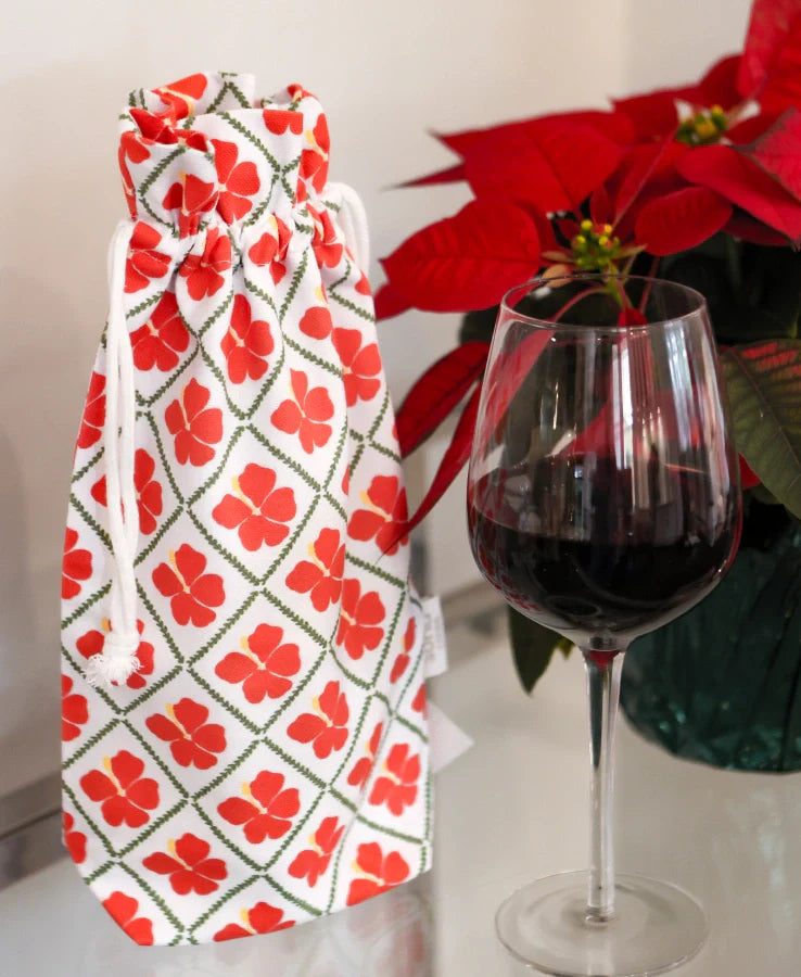 Christmas Wine Bottle Bags