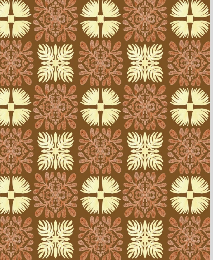 Earthy Quilt Orange