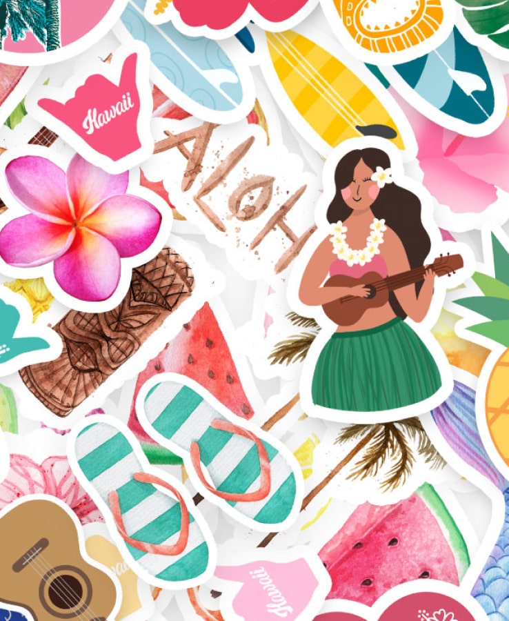 Island Stickers