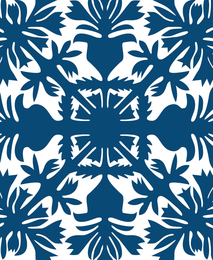 Navy Blue Quilt