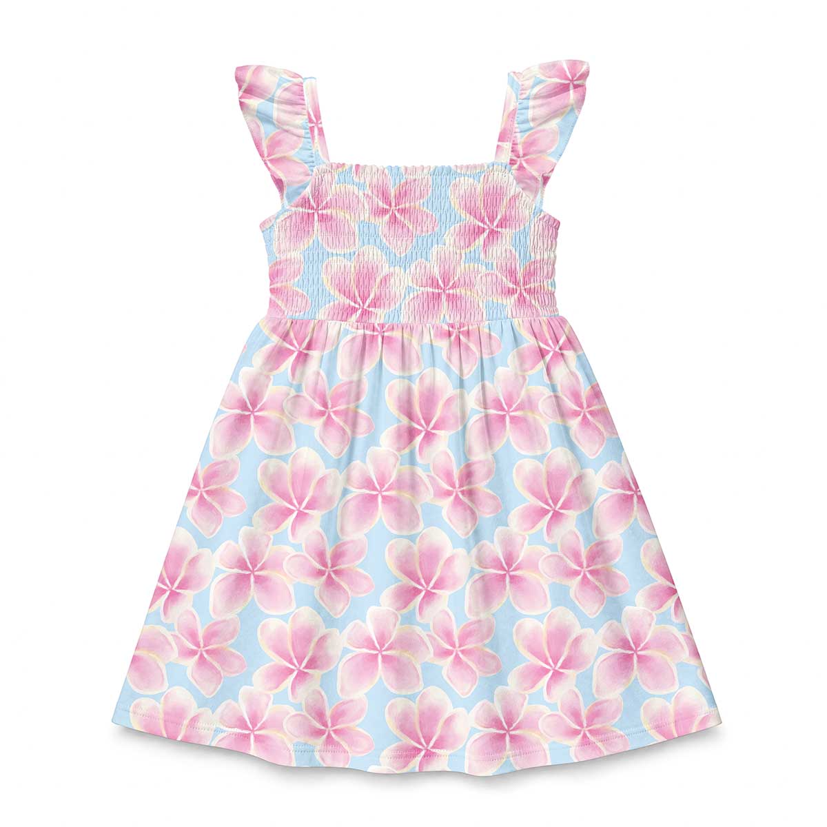 Cloud Petals Flounce Dress