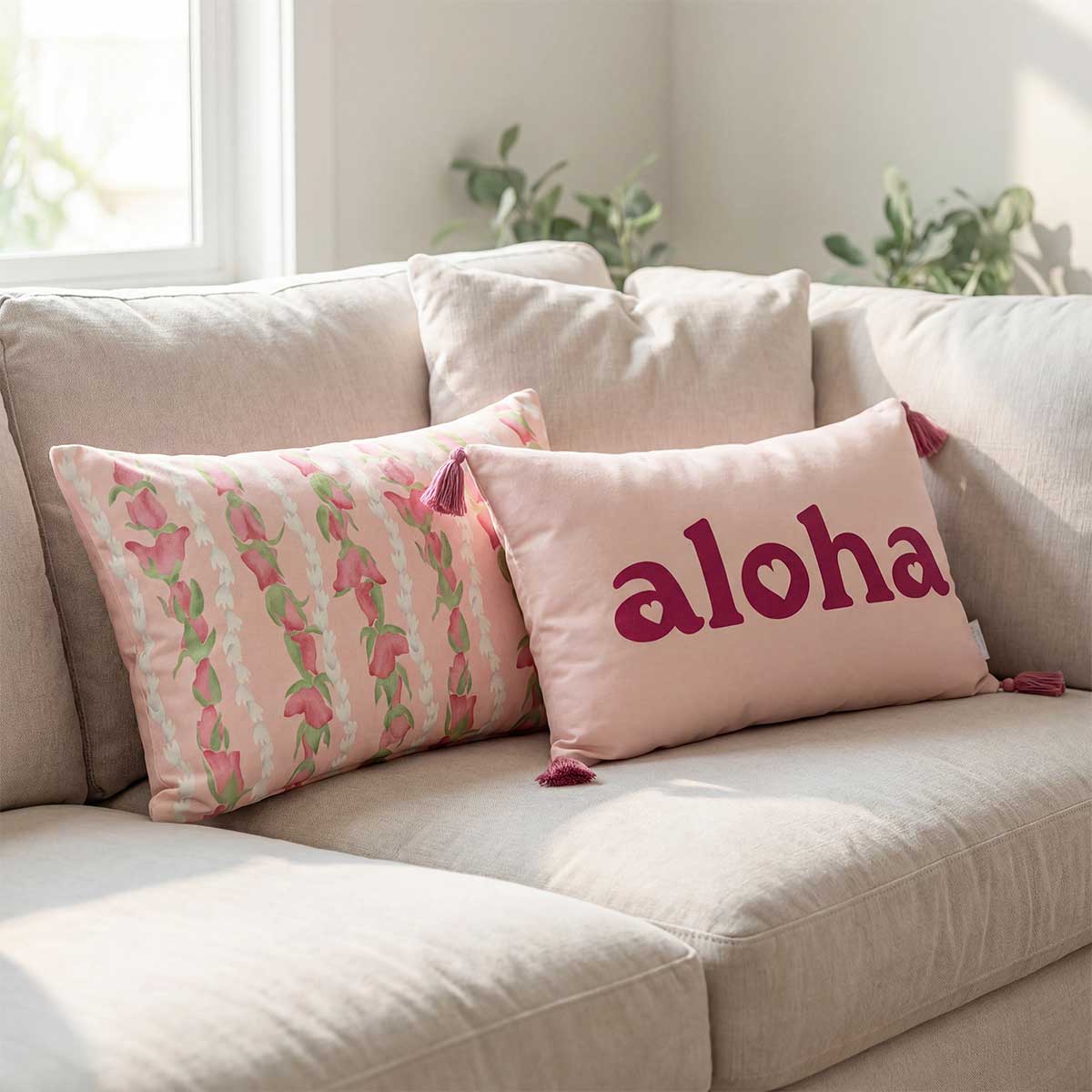12x20in Aloha Amor Pillow Cover – SoHa Living