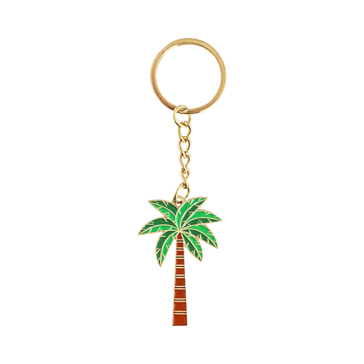 アクセサリー bazo1199 palm tree Palm Tree Enamel Keychain – SoHa Living