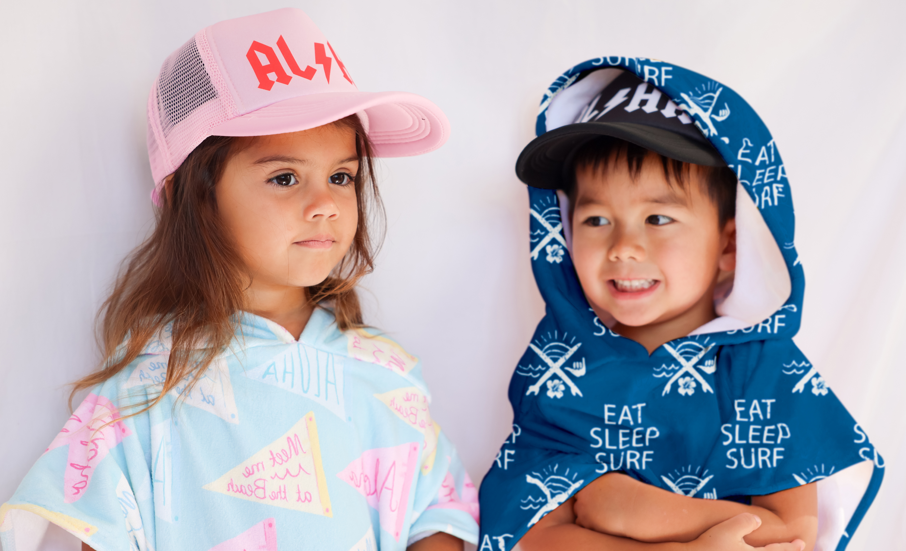 Kids wearing outfits