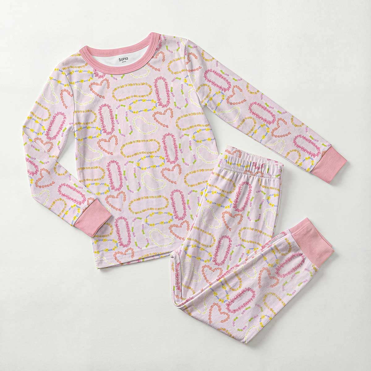 Lei Blossoms Pajamas Long