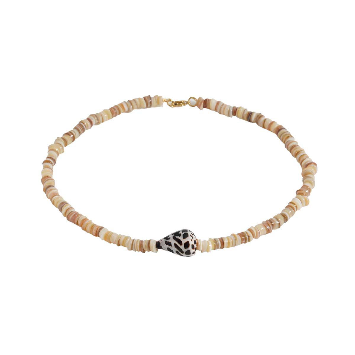 *16in Puka Shell with Cone Shell Necklace – SoHa Living