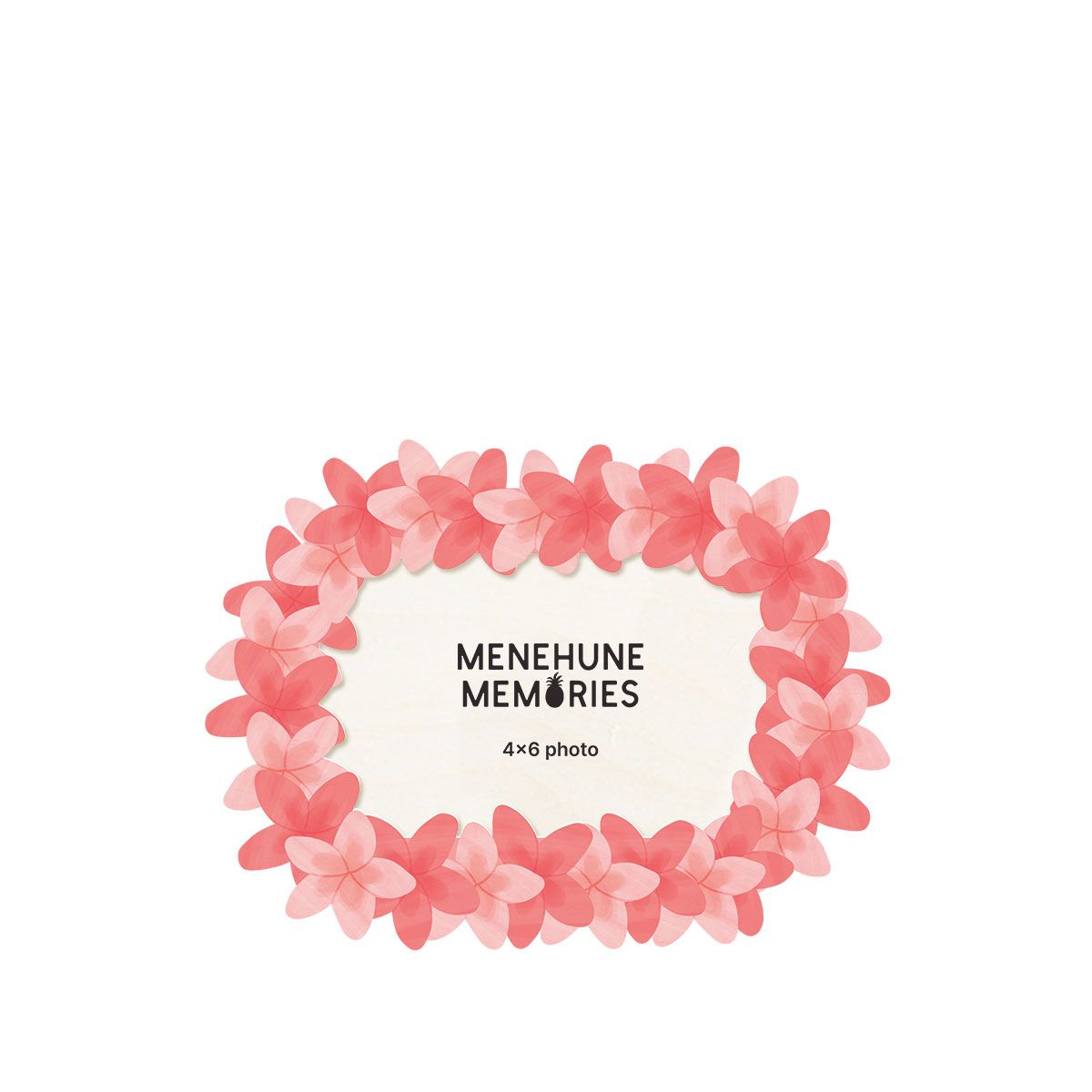4x6 Plumeria Lei Frame, Pink – SoHa Living