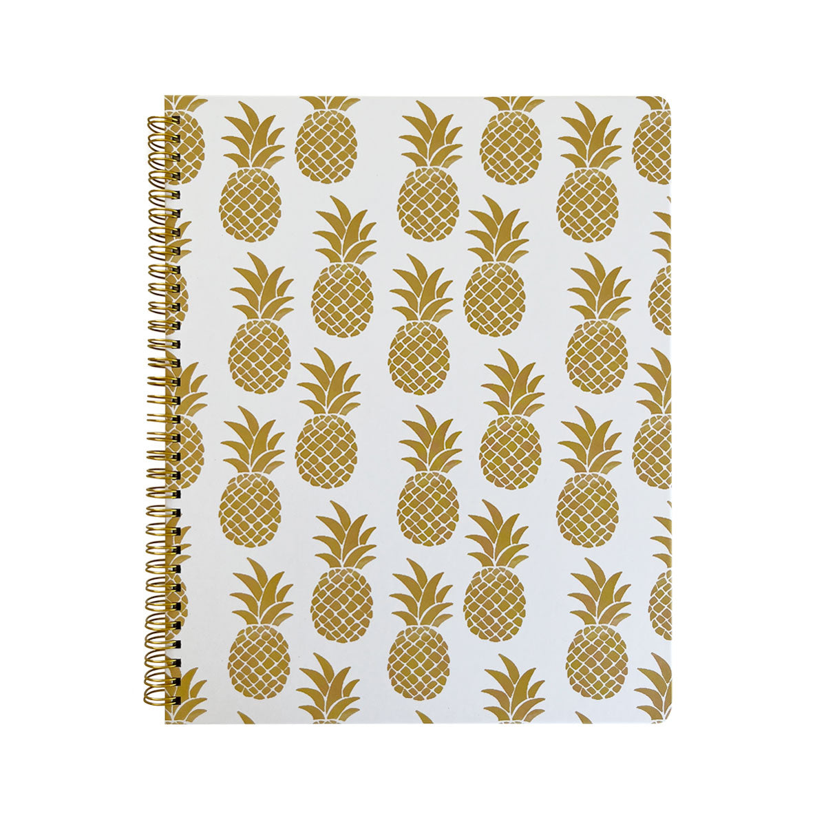 Golden Pineapple Spiral Notebook – SoHa Living