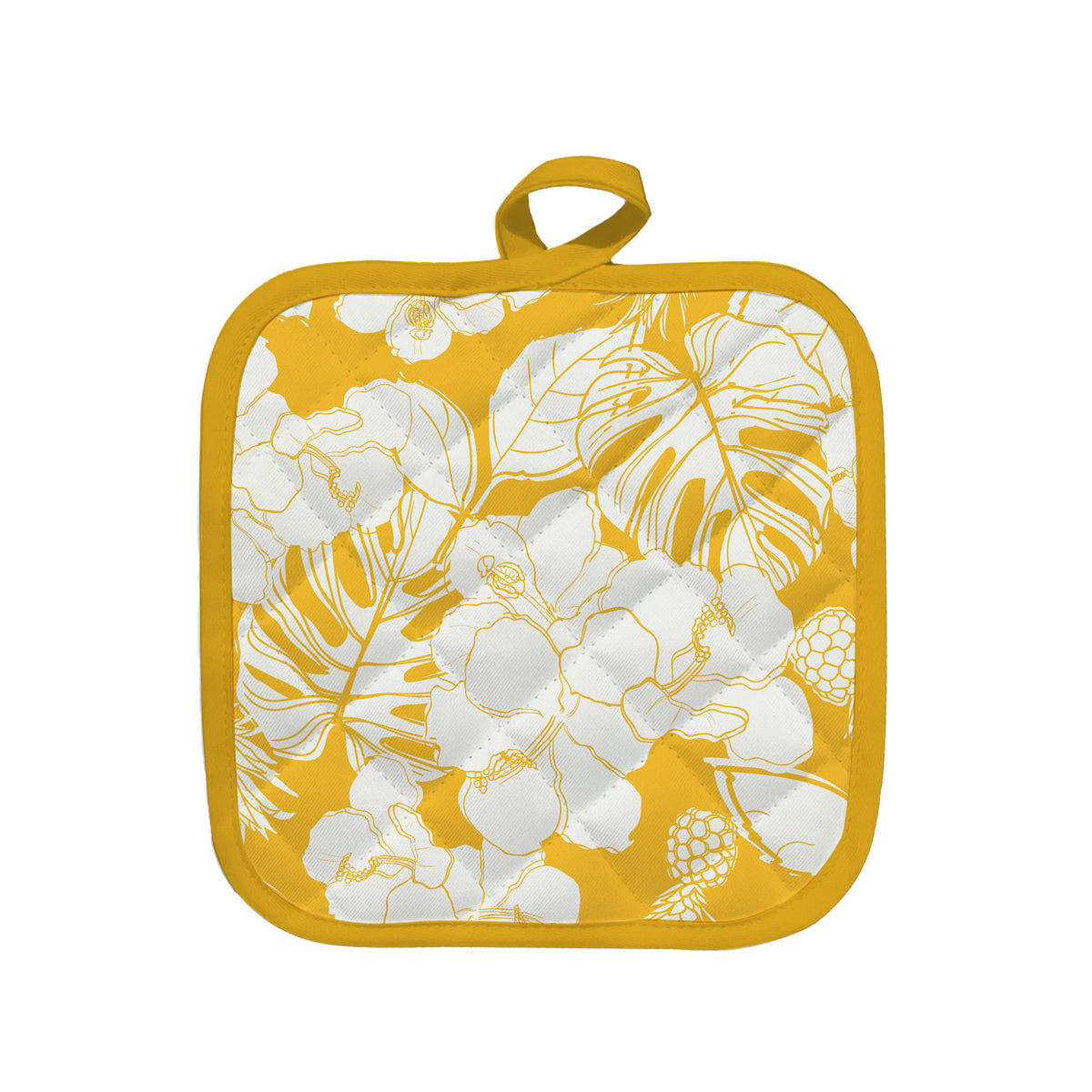 yellow pot plant holder Tropical Plants Pot Holder – SoHa Living