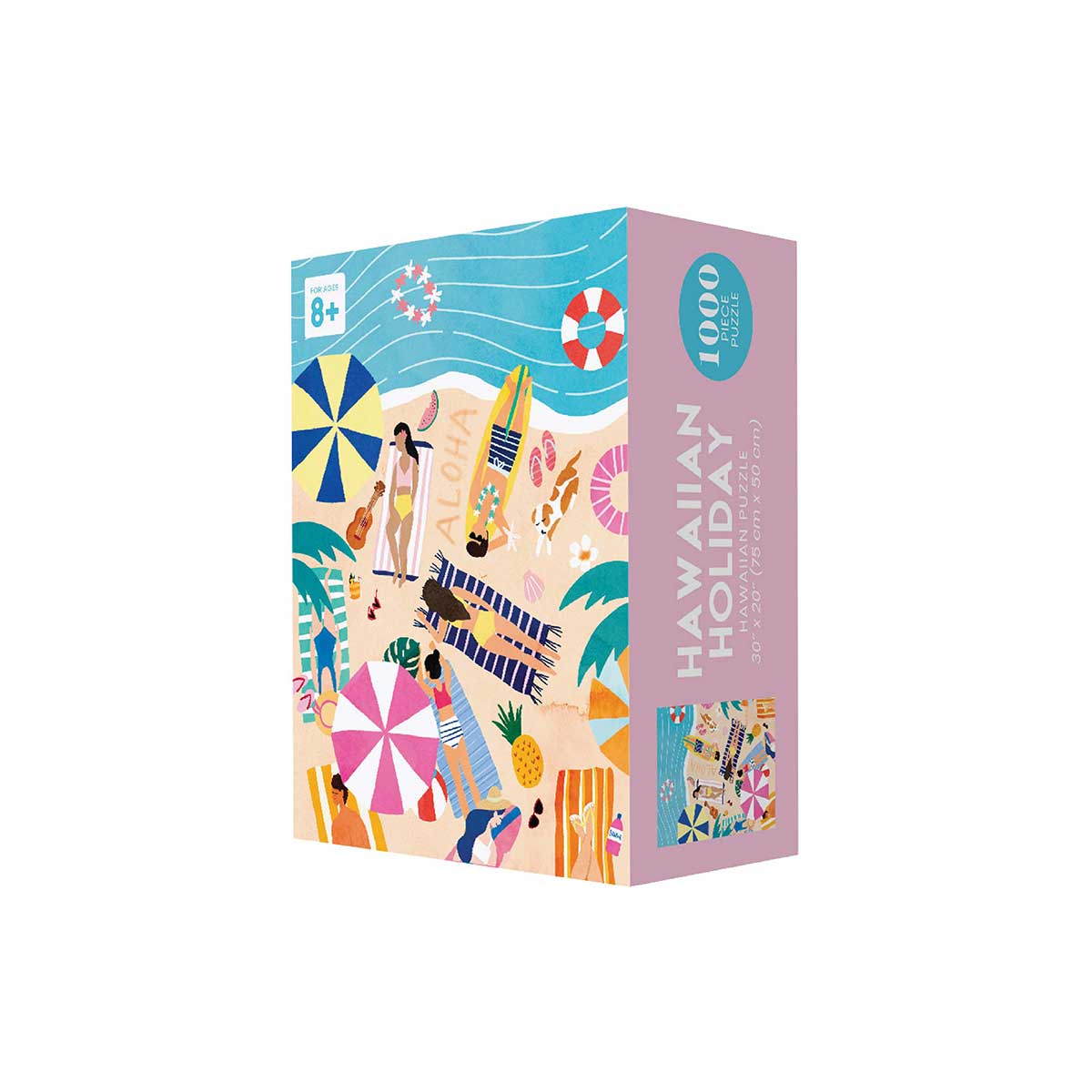 Hawaiian Holiday Rectangle Puzzle, 1000pcs – SoHa Living