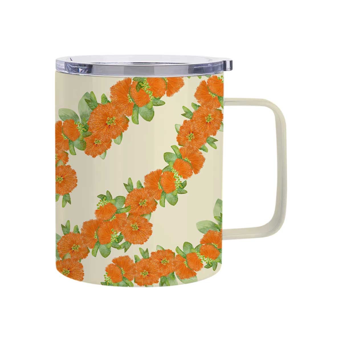 12oz Ohia Lehua Yellow Mug with Cover – SoHa Living