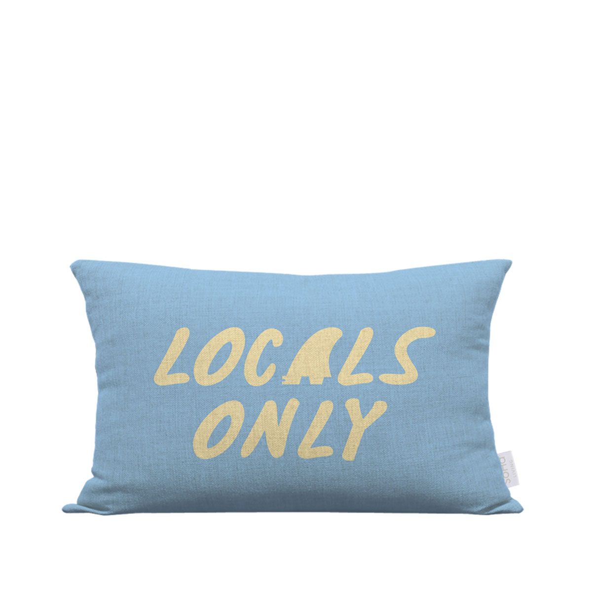 12x20in Locals Only Surf Fin Pillow Cover – SoHa Living