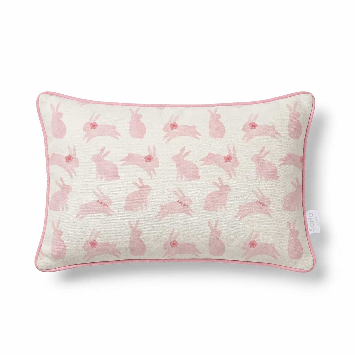 12x20in Hibiscus Hops Pillow Cover