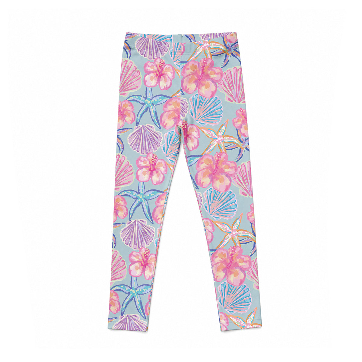 Tidal Calm Lei Leggings
