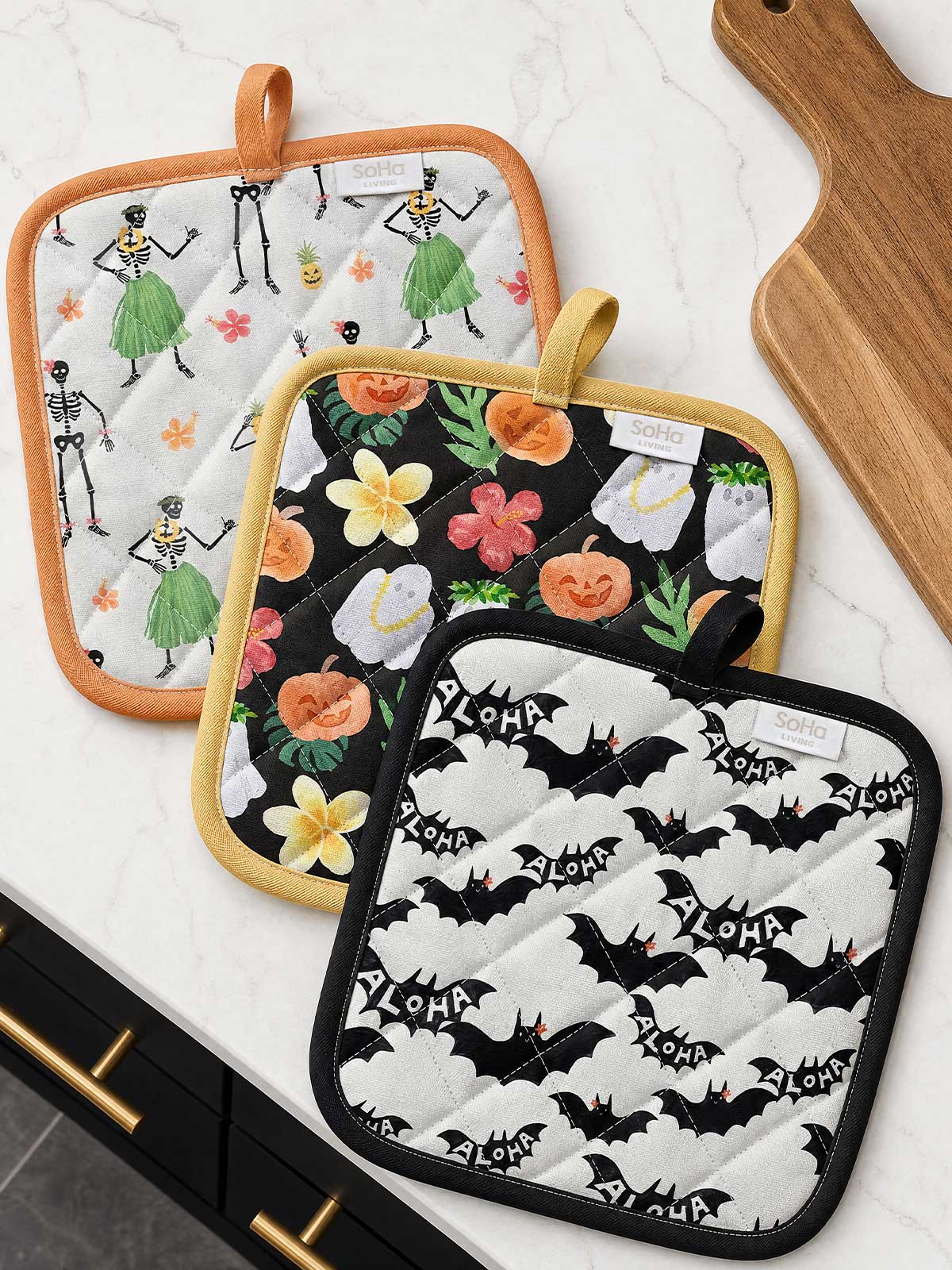 Batwave Pot Holder