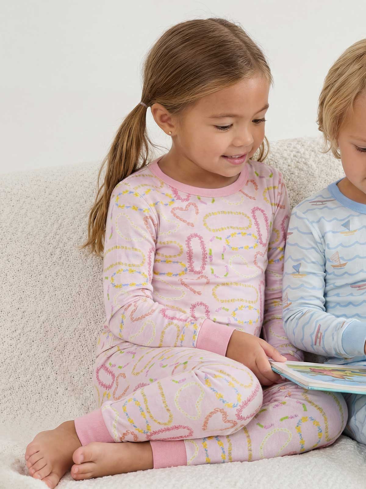 Lei Blossoms Pajamas Long