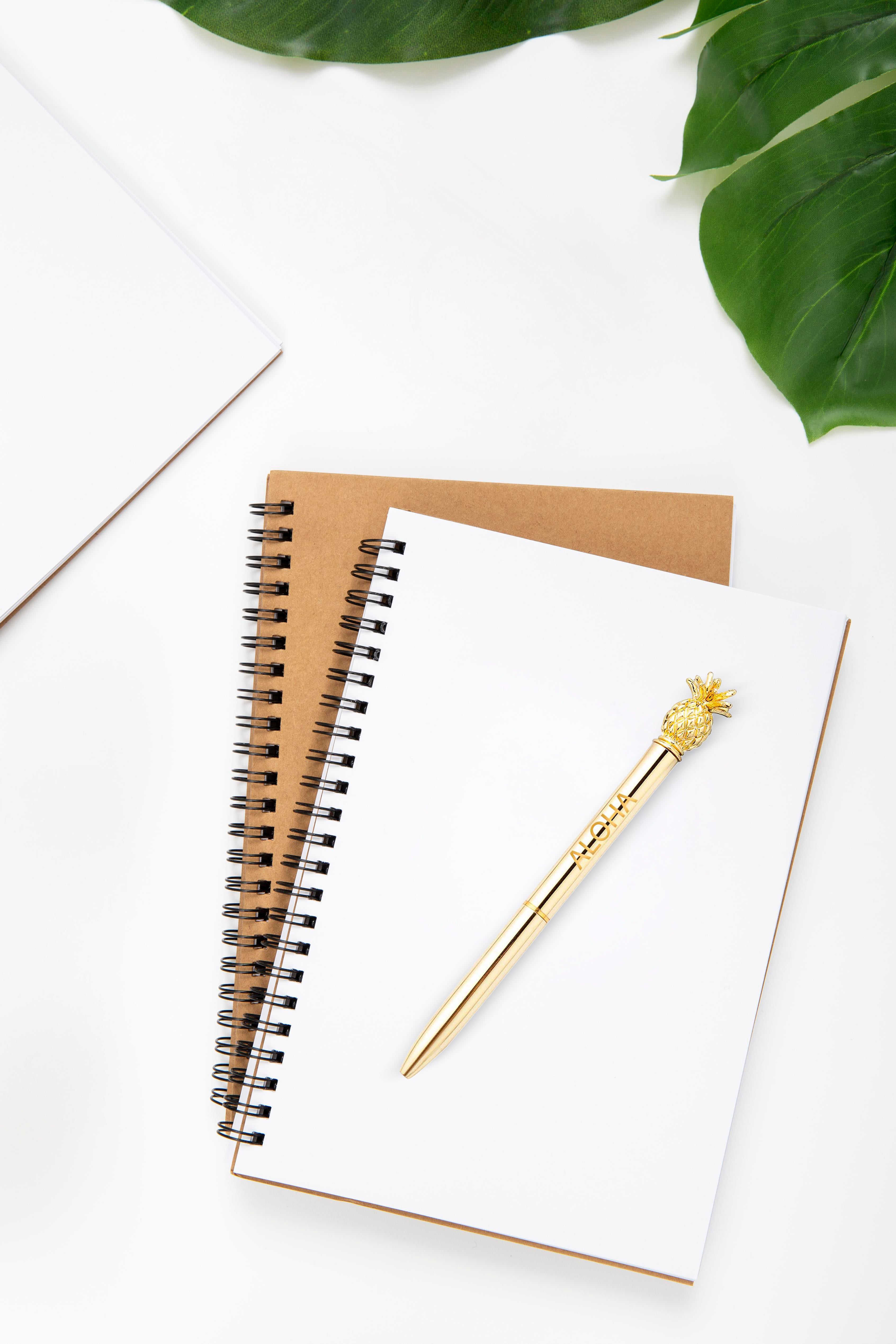 ALOHA Engraved Pineapple Pen – SoHa Living