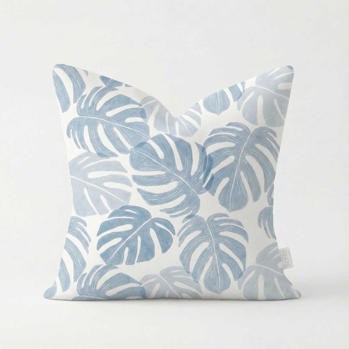 20x20in Monstera Mist Pillow Cover