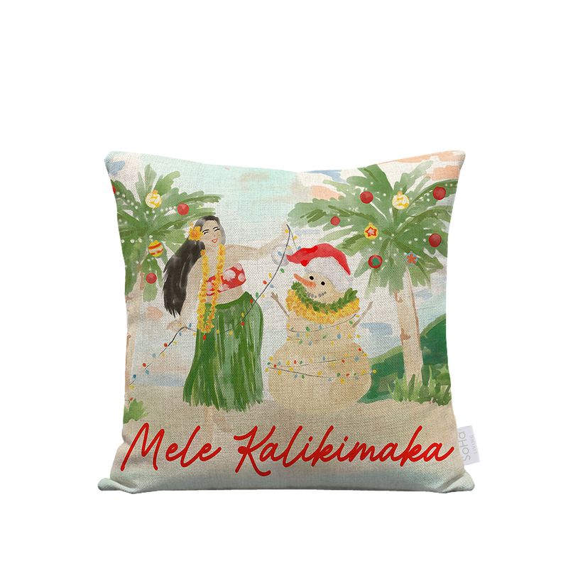 18x18in Mele By The Sea Pillow Cover