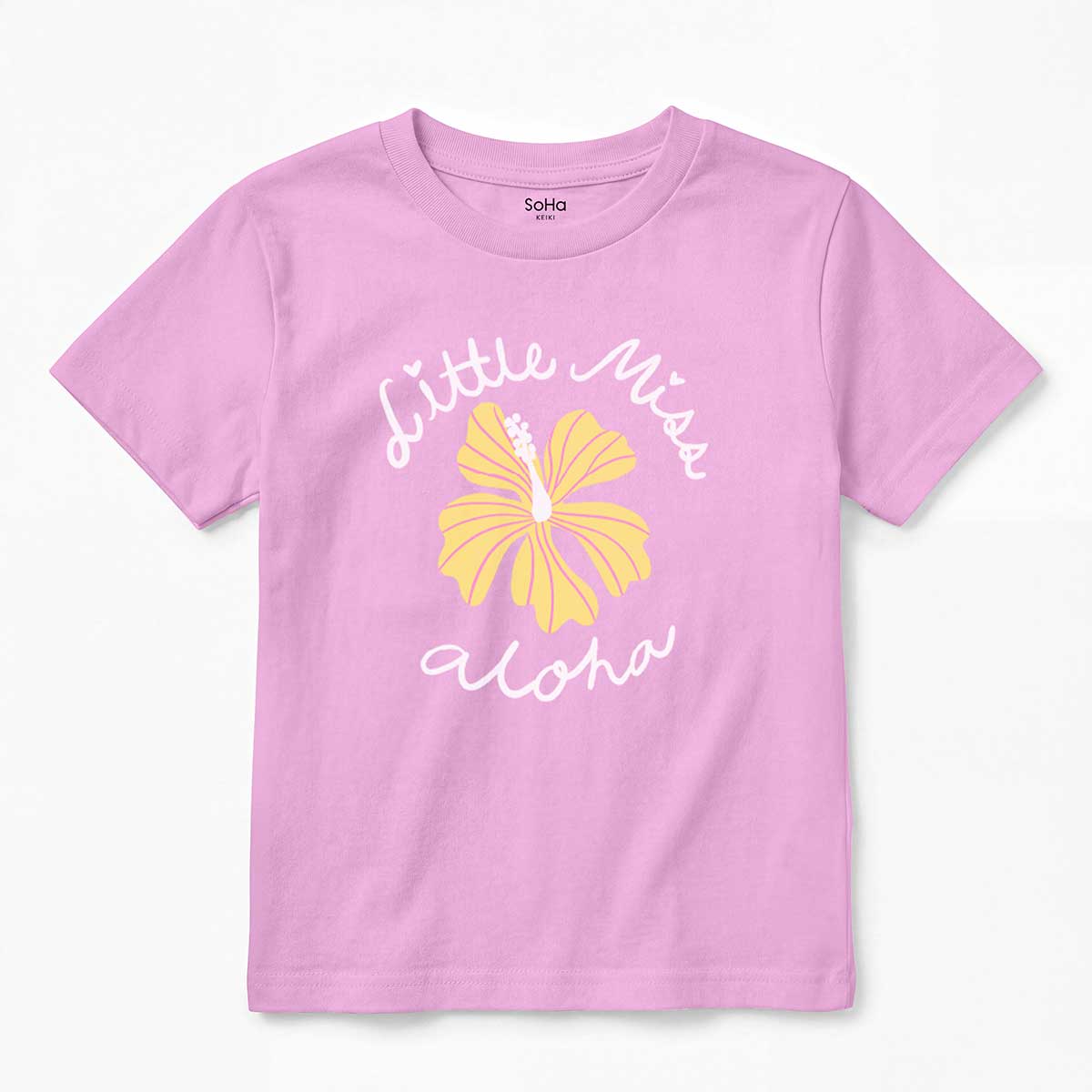 Lilac Little Miss Aloha Keiki T-Shirt – SoHa Living