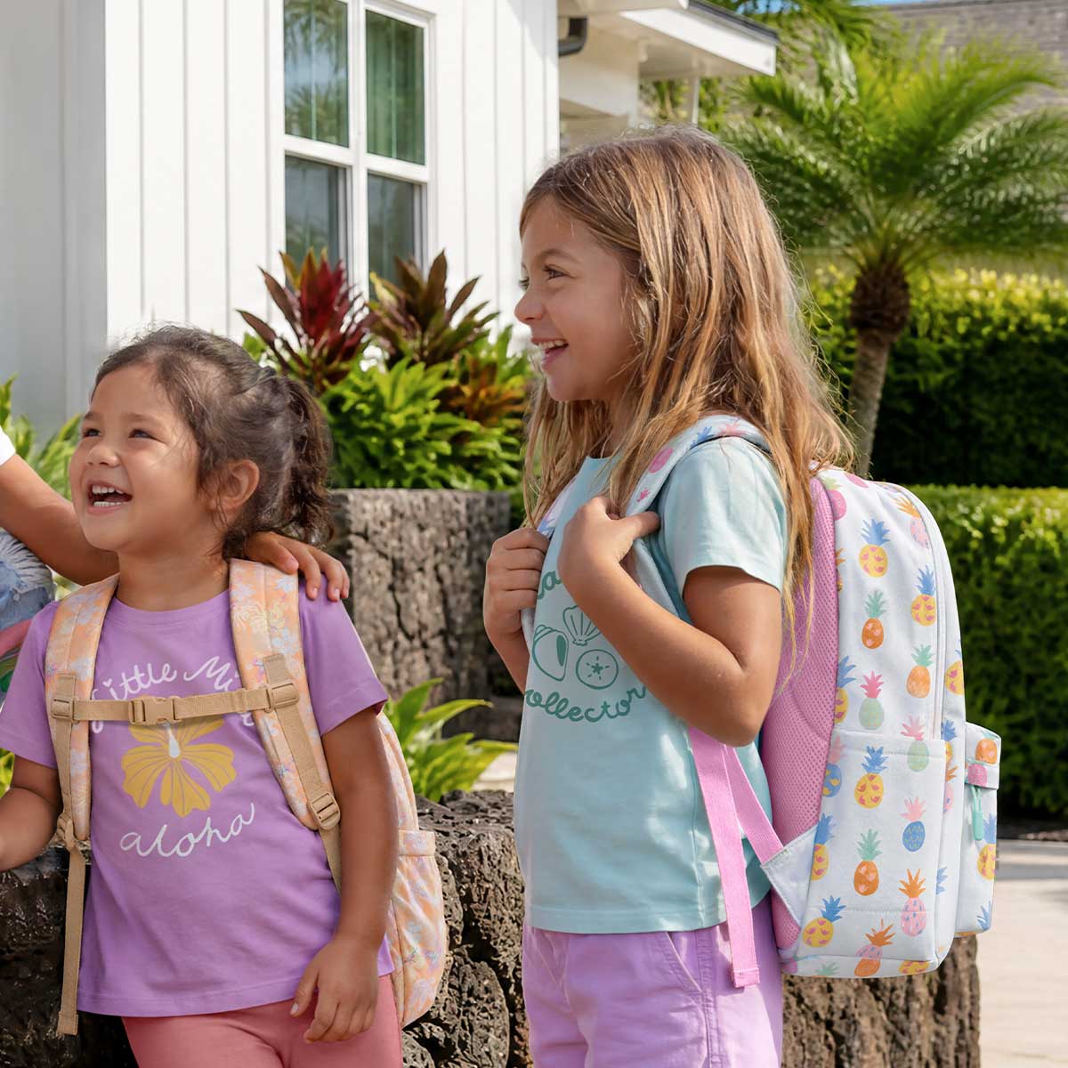 Scribble Petal Backpack, Large
