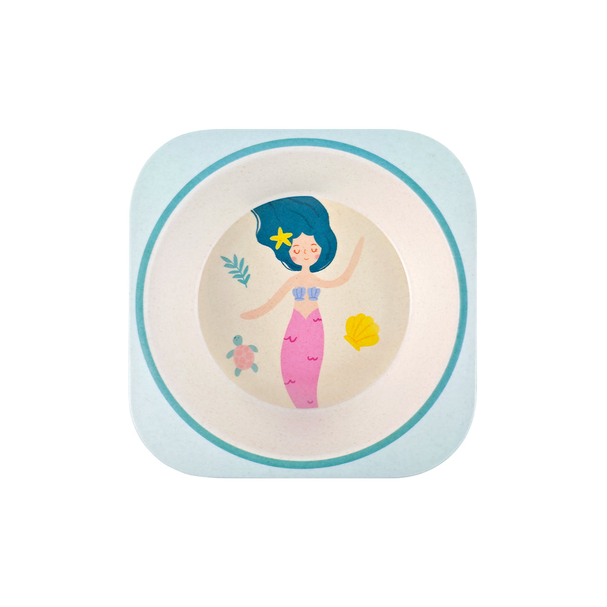 Mermaid Dreams Bamboo Fiber Dining Set