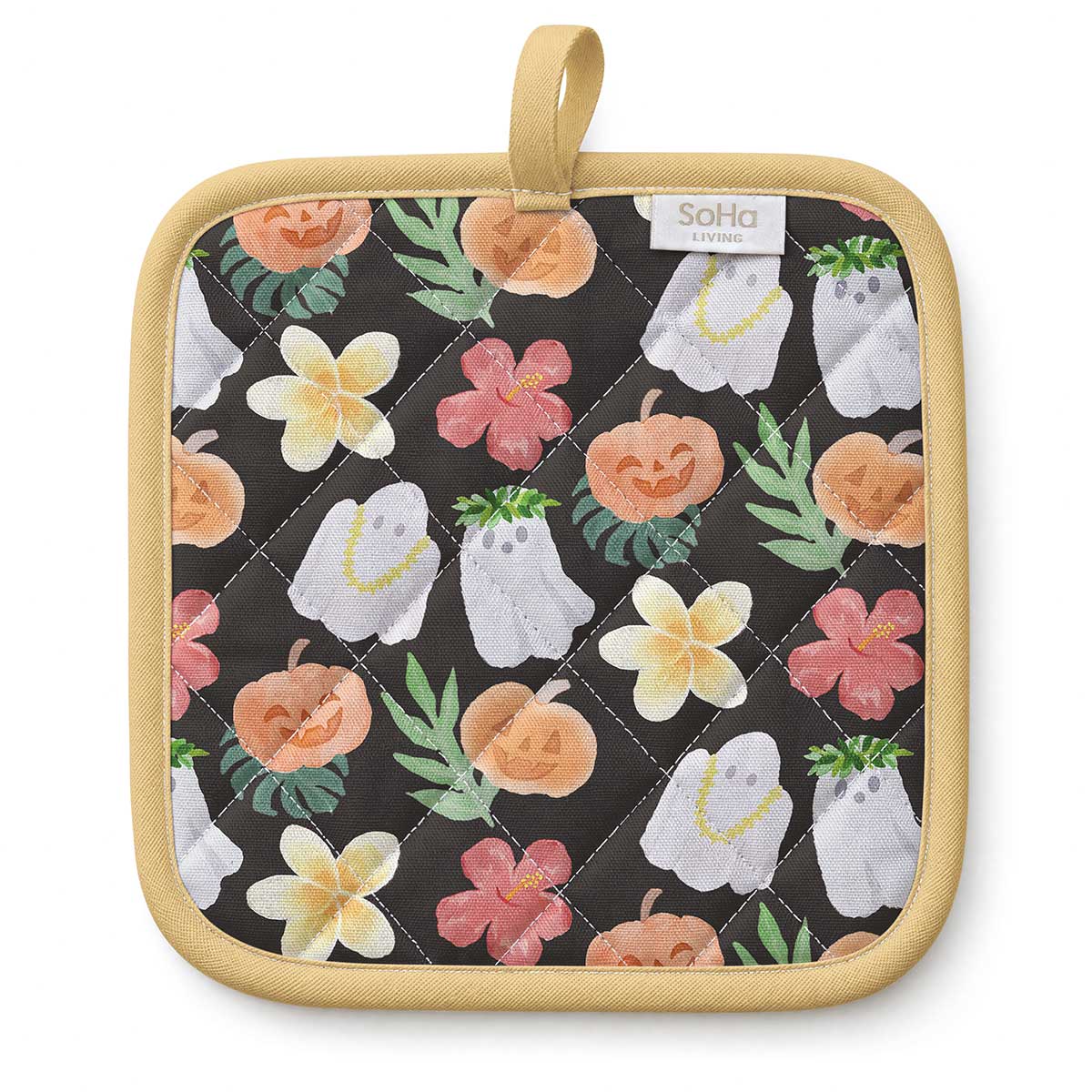 Midnight Aloha Pot Holder