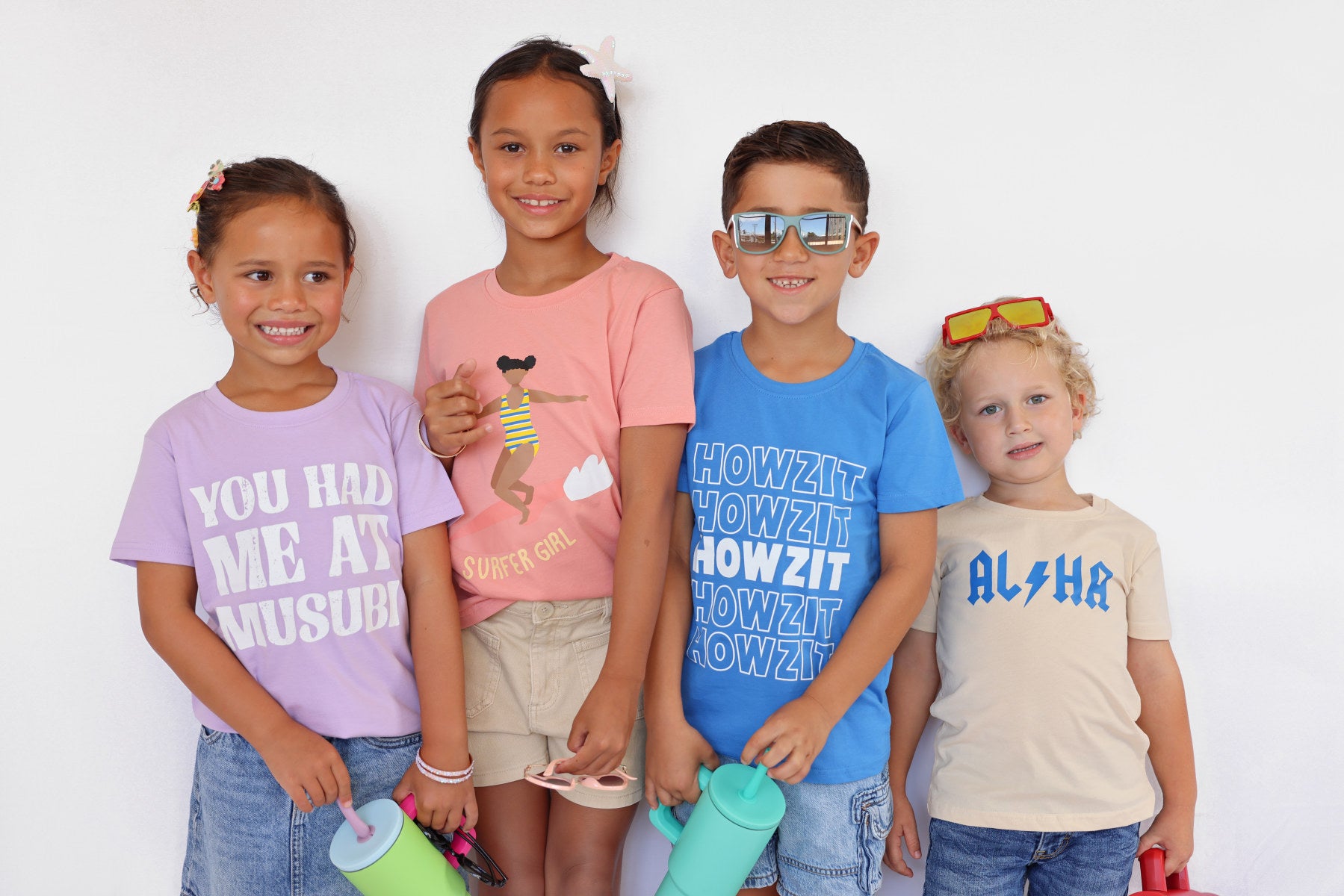 Blue Howzit Keiki T-Shirt