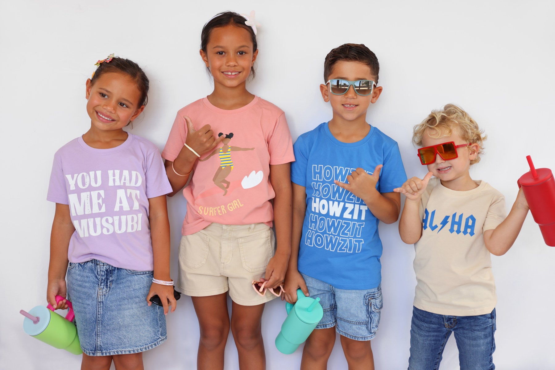 Blue Howzit Keiki T-Shirt