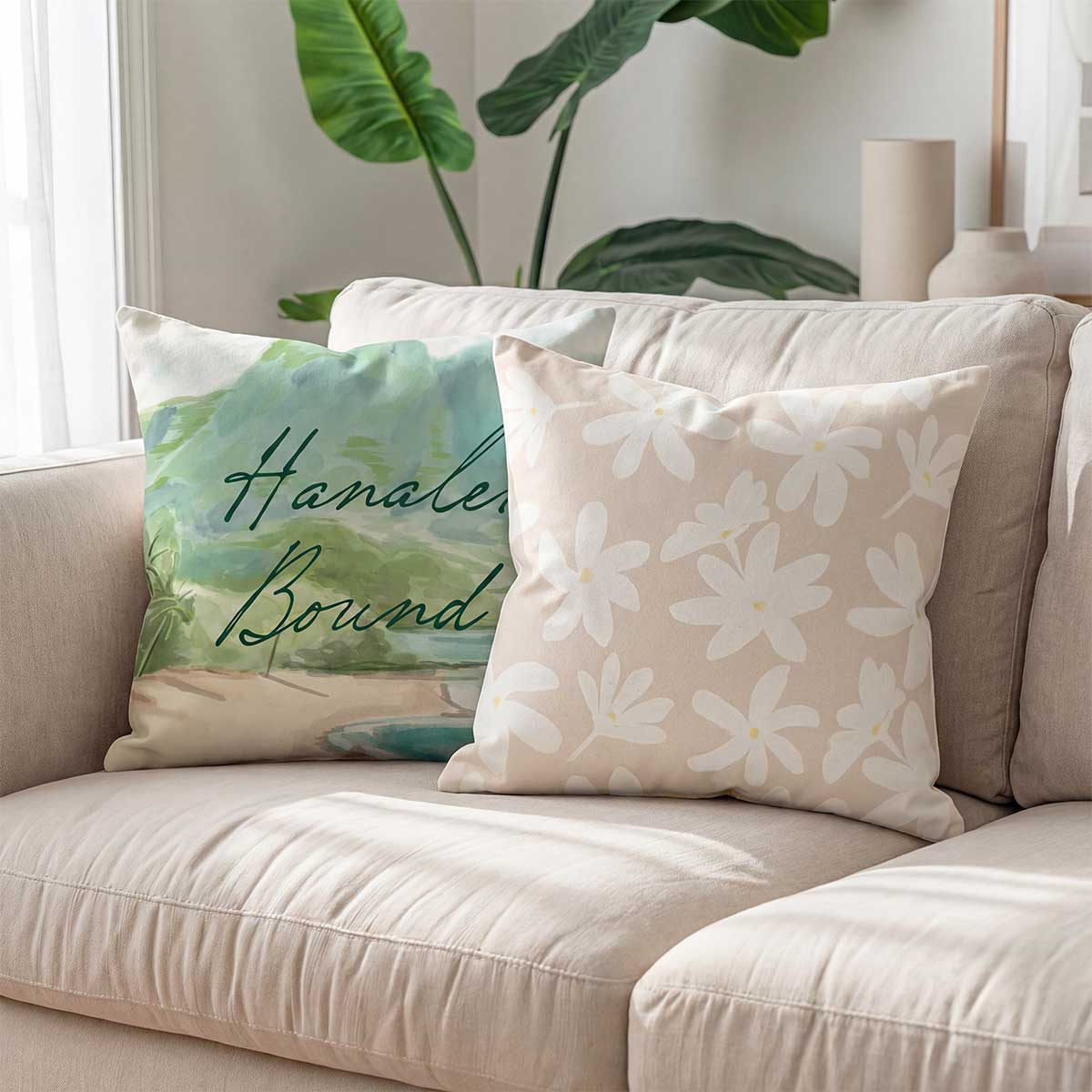 18x18in Hanalei Bound Pillow Cover – SoHa Living