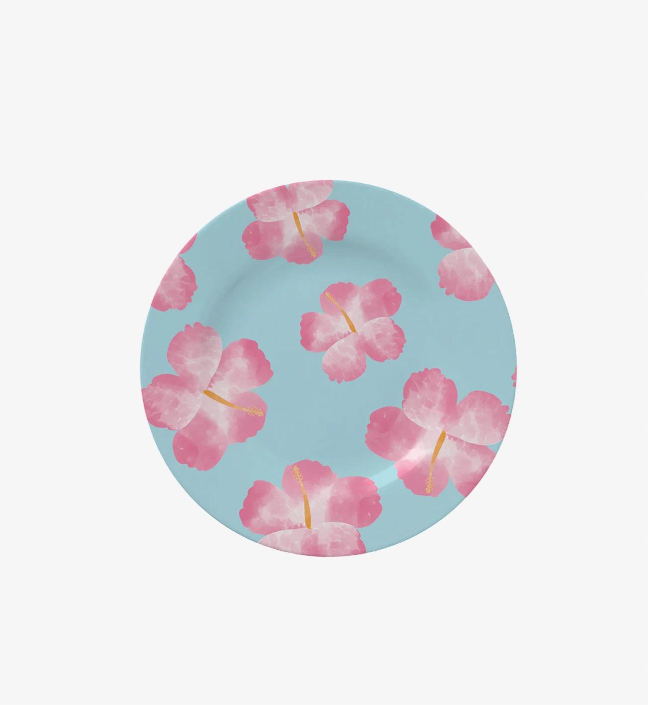 Hibiscus Melamine Tableware