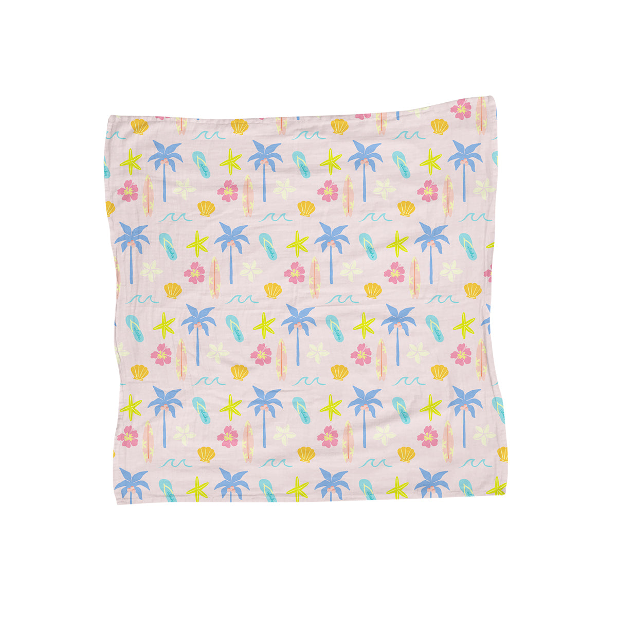 47in Summer Love Muslin Blanket